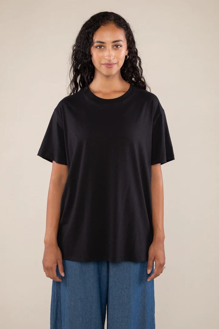 Boxy Plain Tee General No Less Than 