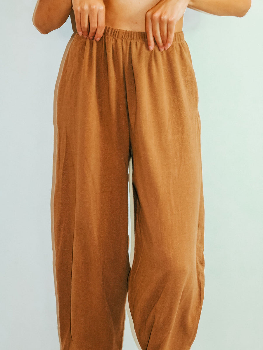 Desert Tan Lantern Pant pant No Less Than 