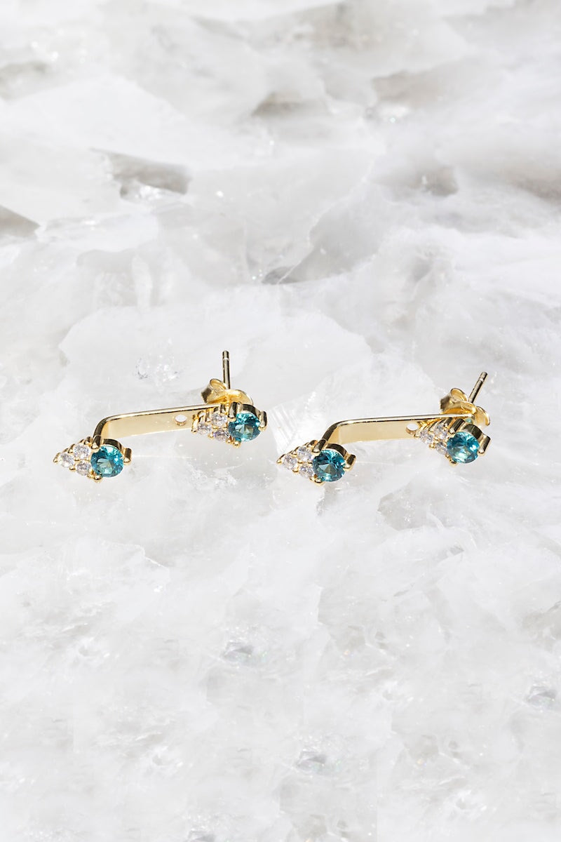 Pariba Aria Ear Jacket jewelry Native Gem 
